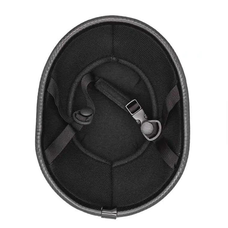 Classic Open Face Half Helmet for Motorcycles Made of Durable ABS Material