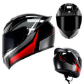 Motorcycle Helmets for Men and Women. Winter Personalized Safety. All Season Knight Motorcycle Full Helmets