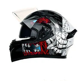 Full Face Motorcycle Helmets for Men and Women Personalized Riding Gear Safety Helmet