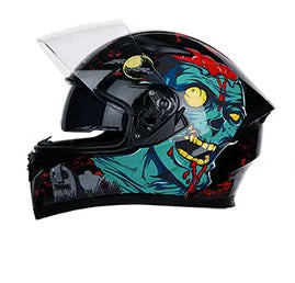 Full Face Motorcycle Helmets for Men and Women Personalized Riding Gear Safety Helmet