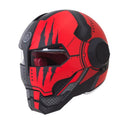 Cool Design Skull Viking Graffito Style ABS Material Cycling Light Motocross Motorcycle Helmet